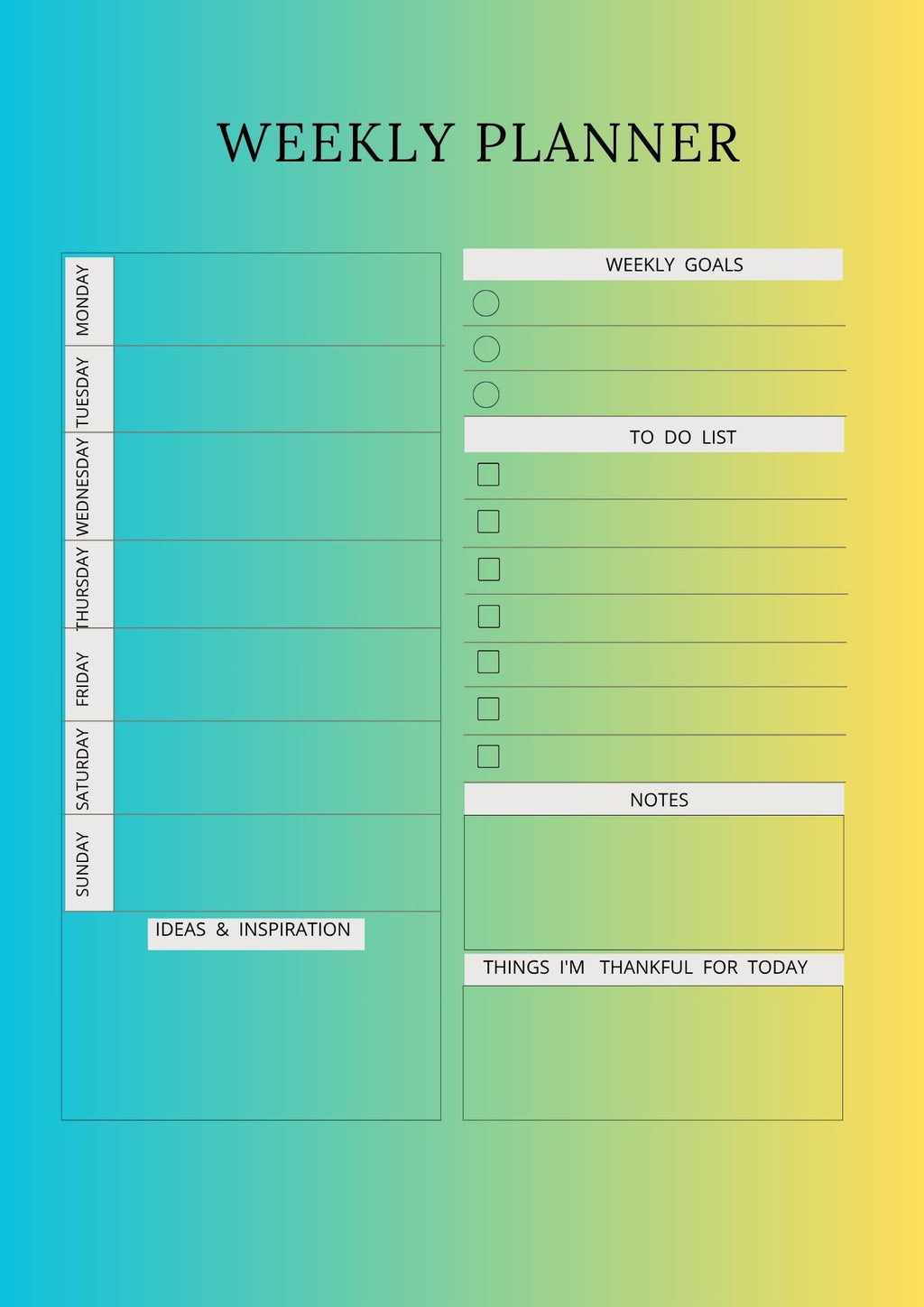 Personal Growth Planner
