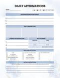 DAILY AFFIRMATIONS PLANNER
