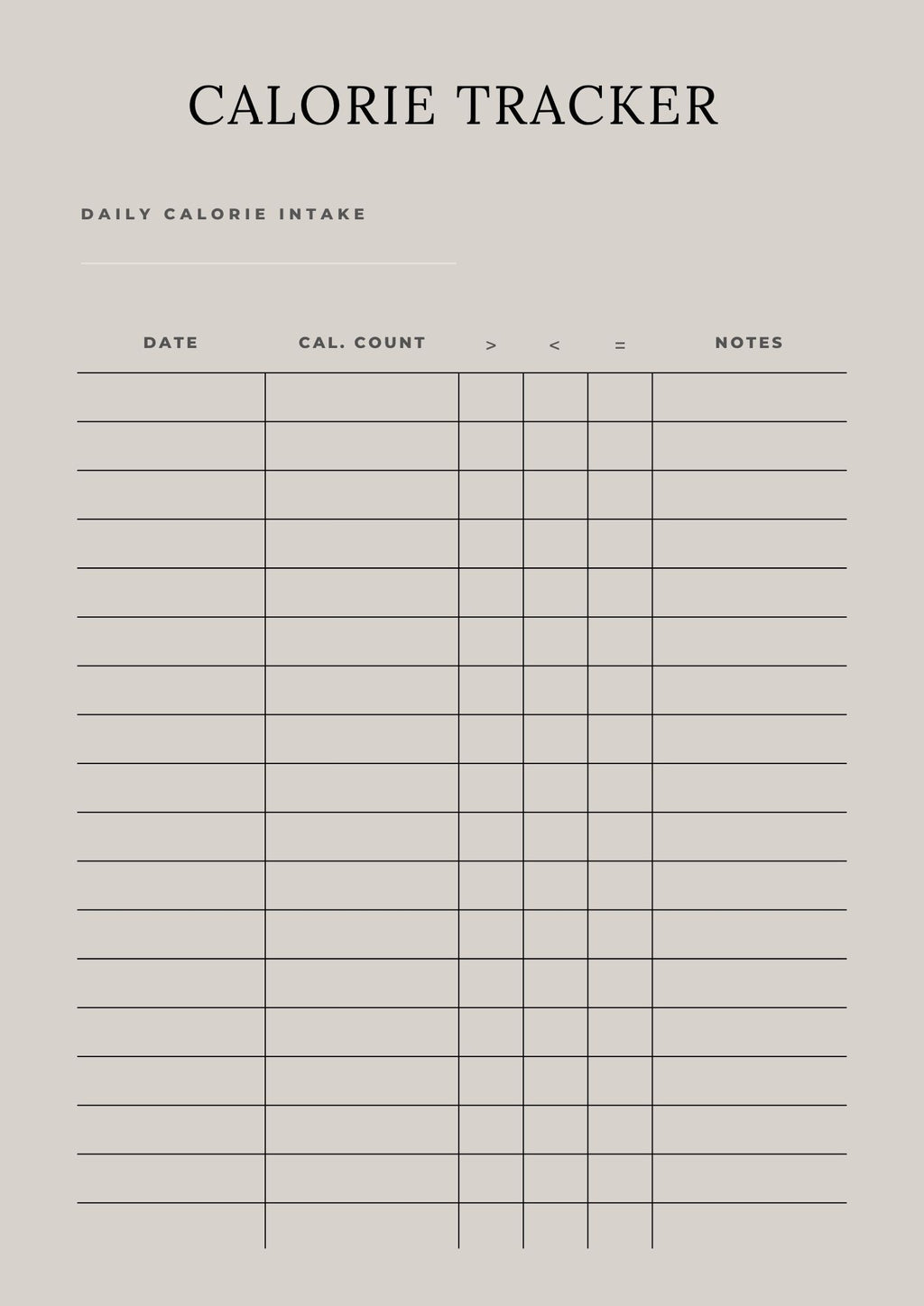 Weight Loss Journal