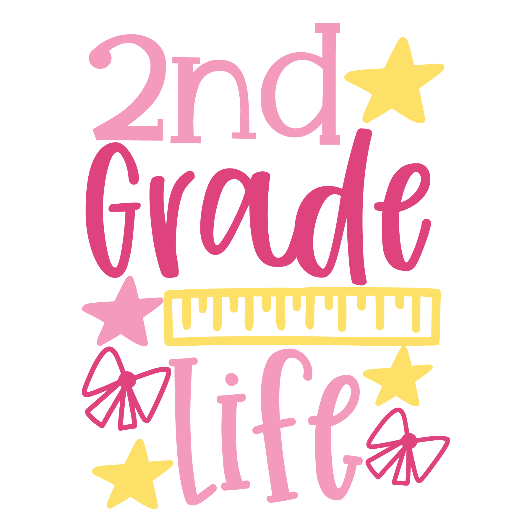School SVG Bundle | 100+ Teacher & Back-to-School SVG Designs | Cricut & Silhouette Cut Files | Digital Download