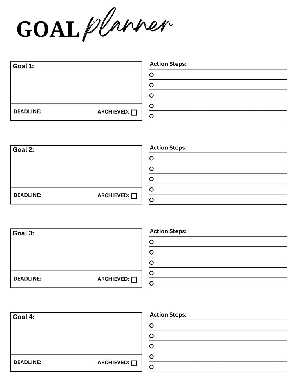BUSINESS PLANNER
