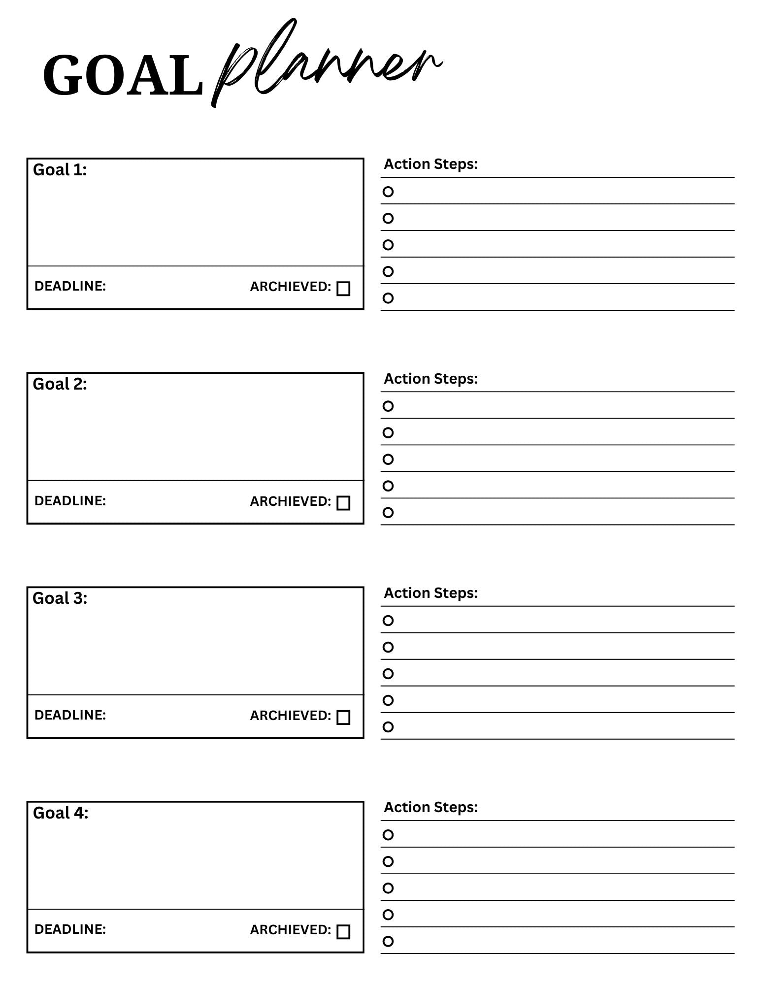 BUSINESS PLANNER