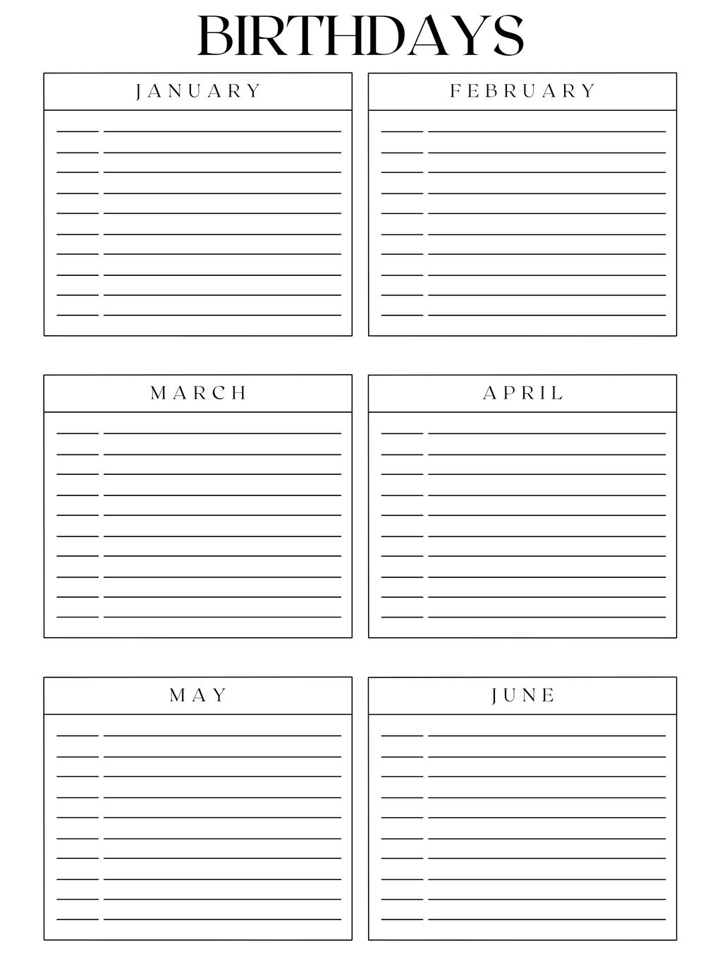 Notebook Templates