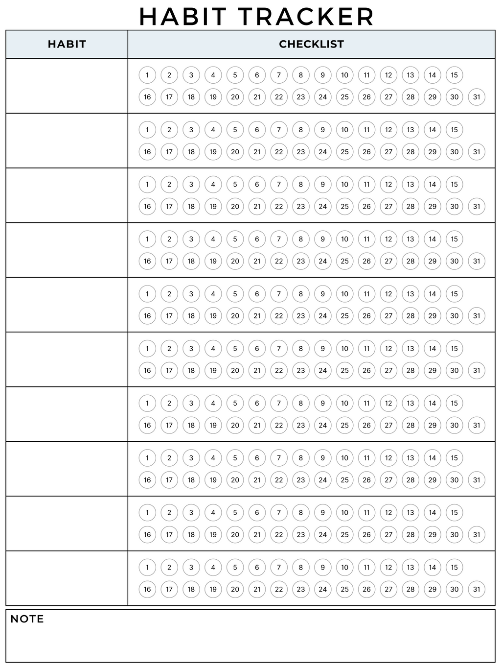 Notebook Templates