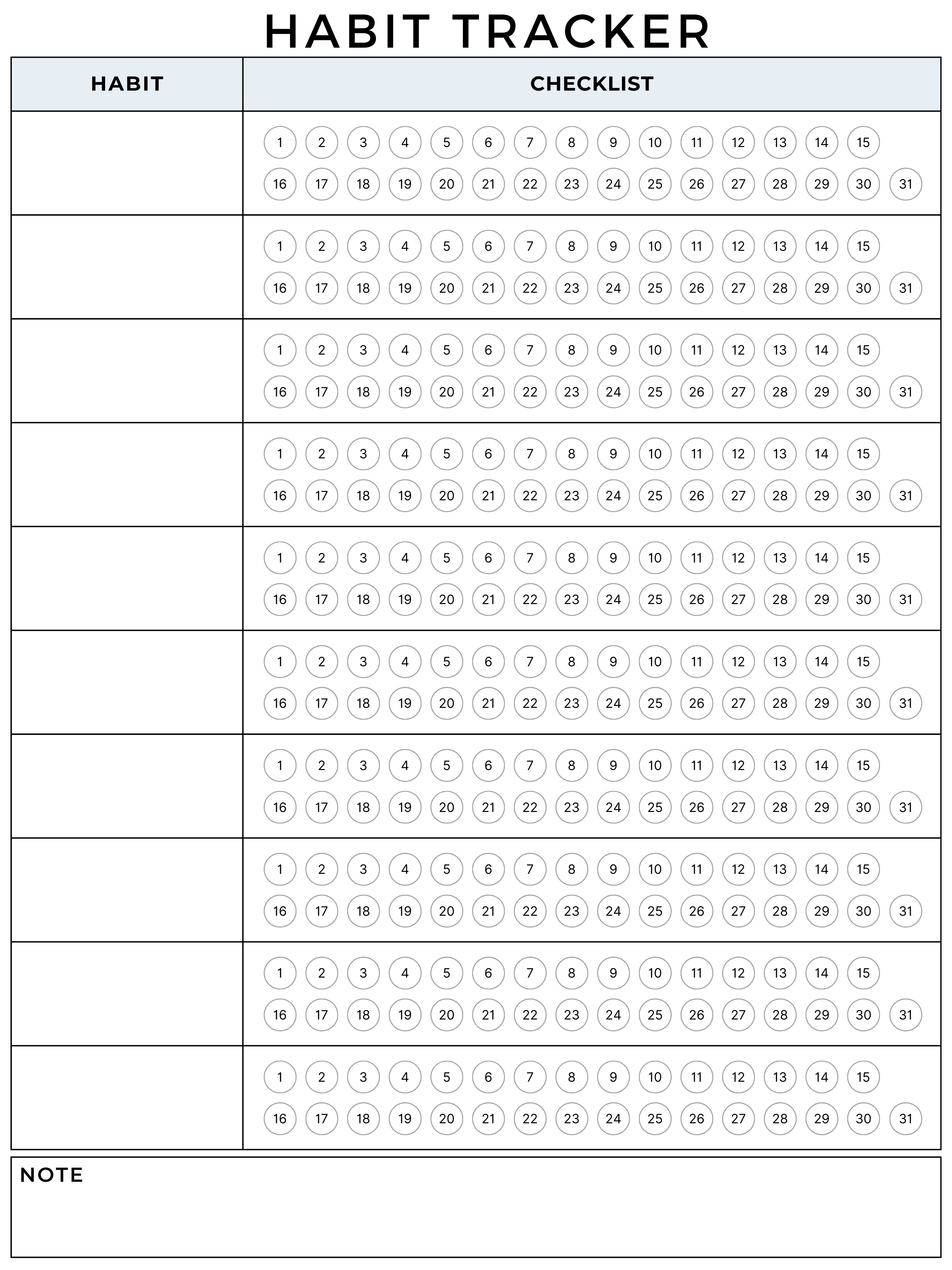 Notebook Templates
