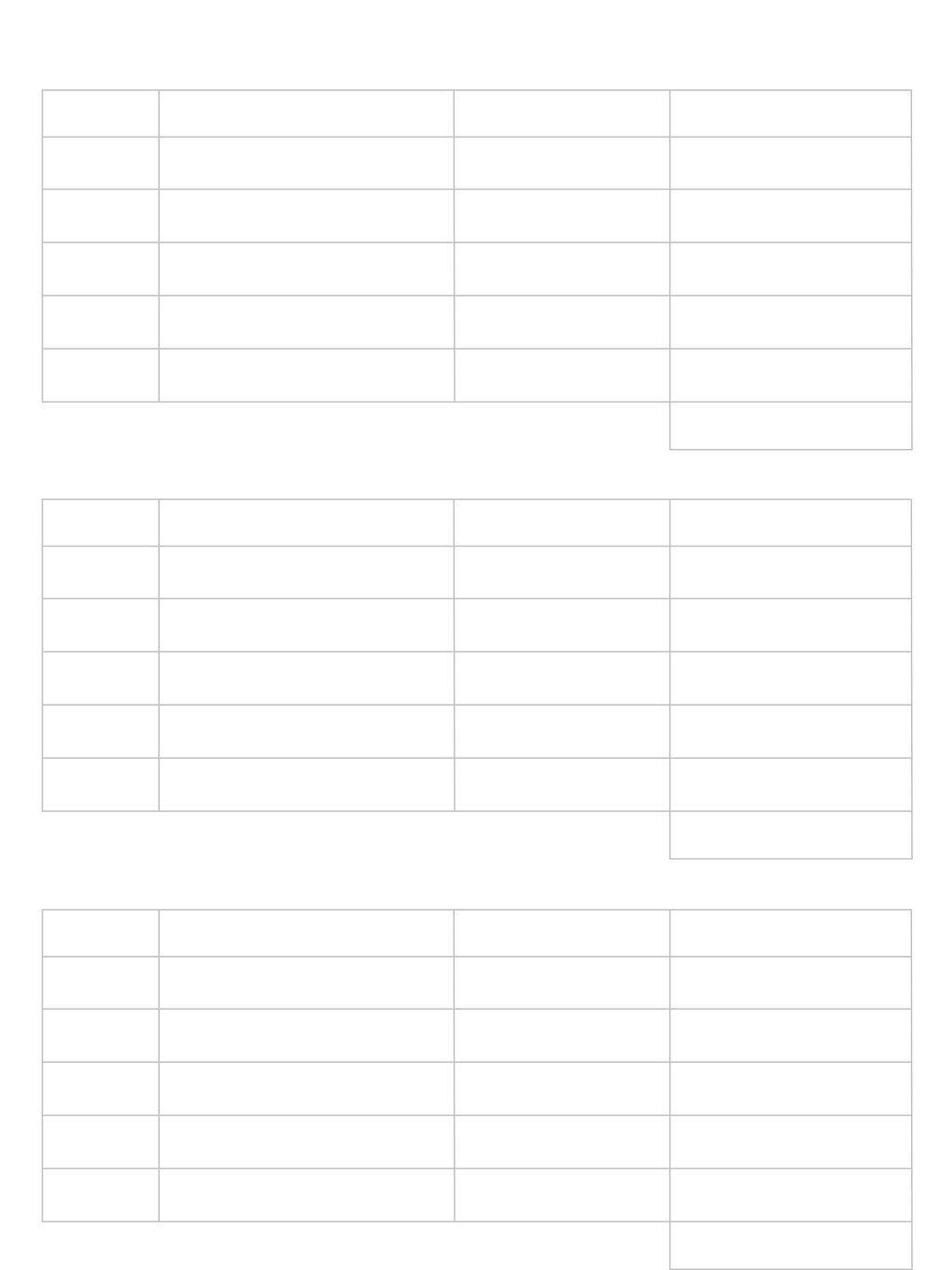 Notebook Templates