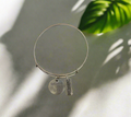 Trust Silver Toned Bracelet