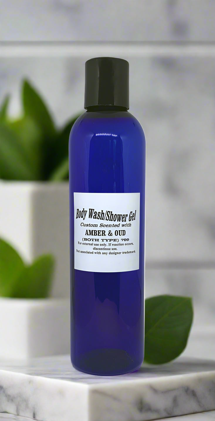 Amber White Body Wash/Shower Gel