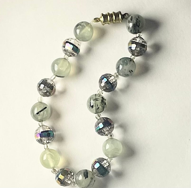 Jade style beaded Bracelet