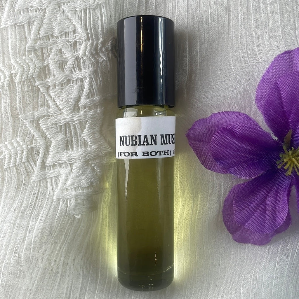 NUBIAN MUSK ROLL- ON UNISEX SCENTED BODY OIL