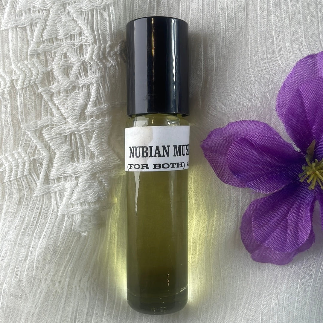 NUBIAN MUSK ROLL- ON UNISEX SCENTED BODY OIL