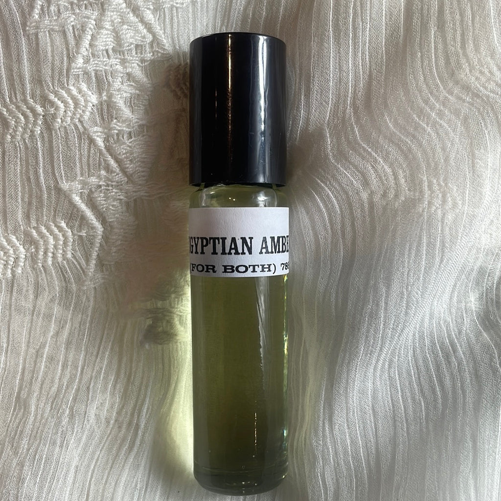 EGYPTIAN AMBER SCENTED ROLL- ON FRAGRANCE  100% Natural and Uncut!